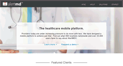 Desktop Screenshot of alertmd.com